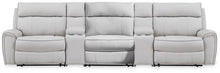 Load image into Gallery viewer, Social Pointe 5-Piece Reclining Sectional with Storage Consoles