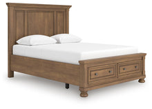 Load image into Gallery viewer, Feddinger Queen Panel Storage Bed