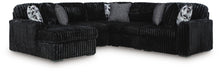 Load image into Gallery viewer, Midnight-Madness 6-Piece Sectional with Chaise