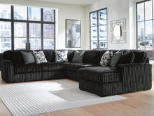 Load image into Gallery viewer, Midnight-Madness 6-Piece Sectional with Chaise