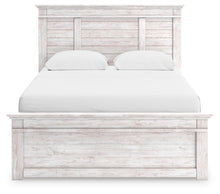 Load image into Gallery viewer, Makidern Queen Panel Storage Bed