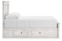 Load image into Gallery viewer, Makidern Queen Panel Storage Bed