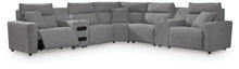 Load image into Gallery viewer, Modmax II 7-Piece Power Reclining Sectional with Audio Consoles