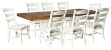 Load image into Gallery viewer, Valebeck Dining Table and 8 Chairs