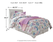 Load image into Gallery viewer, Anarasia Twin Sleigh Headboard, Dresser, Mirror, Chest and Nightstand