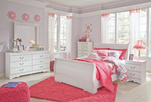 Load image into Gallery viewer, Anarasia Full Sleigh Headboard, Dresser, Mirror, Chest and Nightstand