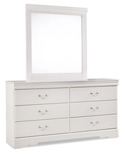 Load image into Gallery viewer, Anarasia Queen Sleigh Bed with Mirrored Dresser, Chest and Nightstand