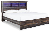 Load image into Gallery viewer, Drystan King Panel Bookcase Bed with Mirrored Dresser, Chest and Nightstand