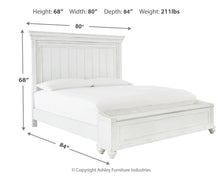 Load image into Gallery viewer, Kanwyn Queen Panel Bed with Storage Bench, Dresser and Mirror