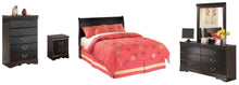 Load image into Gallery viewer, Huey Vineyard Full Sleigh Headboard Bed with Mirrored Dresser, Chest and Nightstand