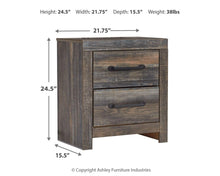 Load image into Gallery viewer, Drystan King Bookcase Bed with 2 Storage Drawers with Mirrored Dresser, Chest and Nightstand