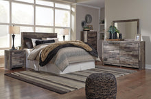 Load image into Gallery viewer, Derekson Queen/Full Panel Headboard Bed with Mirrored Dresser, Chest and Nightstand