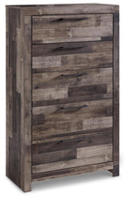 Load image into Gallery viewer, Derekson Full Panel Bed with 6 Storage Drawers with Mirrored Dresser, Chest and Nightstand