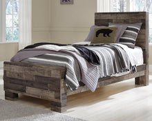 Load image into Gallery viewer, Derekson Twin Panel Bed with Mirrored Dresser, Chest and Nightstand