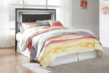 Load image into Gallery viewer, Lodanna Full Upholstered Panel Headboard Bed with Mirrored Dresser, Chest and Nightstand