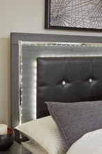 Load image into Gallery viewer, Lodanna Full Panel Bed with Mirrored Dresser