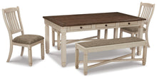 Load image into Gallery viewer, Bolanburg Dining Table and 2 Chairs and 2 Benches
