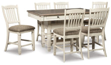 Load image into Gallery viewer, Bolanburg Counter Height Dining Table and 6 Barstools