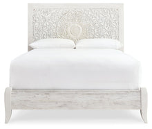 Load image into Gallery viewer, Paxberry Queen Panel Bed with Mirrored Dresser
