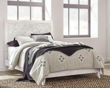 Load image into Gallery viewer, Paxberry Queen Panel Bed with Mirrored Dresser