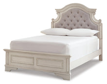 Load image into Gallery viewer, Realyn Full Panel Bed with Mirrored Dresser, Chest and Nightstand