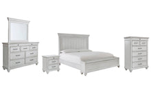 Load image into Gallery viewer, Kanwyn King Panel Bed with Storage with Mirrored Dresser, Chest and Nightstand