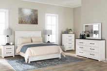 Load image into Gallery viewer, Gerridan Queen Panel Bed with Mirrored Dresser, Chest and Nightstand