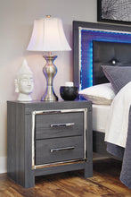 Load image into Gallery viewer, Lodanna Queen Panel Bed with Mirrored Dresser and Nightstand