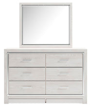Load image into Gallery viewer, Altyra King Upholstered Storage Bed with Mirrored Dresser and Nightstand