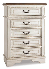 Load image into Gallery viewer, Realyn Twin Panel Bed with Mirrored Dresser, Chest and Nightstand