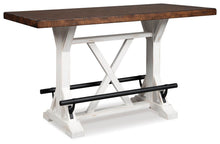 Load image into Gallery viewer, Valebeck Counter Height Dining Table and 2 Barstools