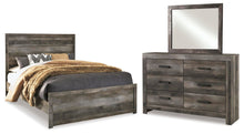 Load image into Gallery viewer, Wynnlow Queen Panel Bed with Mirrored Dresser