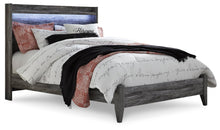 Load image into Gallery viewer, Baystorm Queen Panel Bed with Mirrored Dresser and Nightstand