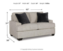 Load image into Gallery viewer, Vayda Sofa and Loveseat