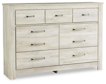 Load image into Gallery viewer, Bellaby King Platform Bed with 2 Storage Drawers with Mirrored Dresser and Nightstand