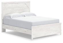 Load image into Gallery viewer, Gerridan Queen Panel Bed with Mirrored Dresser and Nightstand