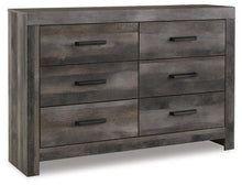 Load image into Gallery viewer, Wynnlow King Panel Bed with Mirrored Dresser and Nightstand