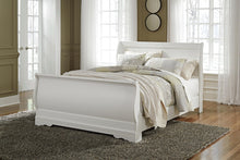 Load image into Gallery viewer, Anarasia Queen Sleigh Bed with Mirrored Dresser and Nightstand