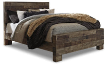 Load image into Gallery viewer, Derekson Queen Panel Bed with Mirrored Dresser and Nightstand