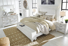 Load image into Gallery viewer, Kanwyn Queen Panel Bed with Storage with Mirrored Dresser, Chest and Nightstand