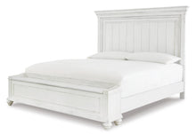 Load image into Gallery viewer, Kanwyn King Panel Bed with Storage with Mirrored Dresser
