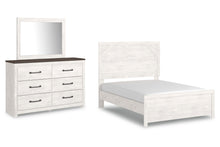 Load image into Gallery viewer, Gerridan Full Panel Bed with Mirrored Dresser