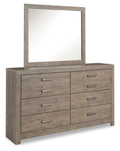 Load image into Gallery viewer, Culverbach Queen Panel Bed with Mirrored Dresser, Chest and Nightstand
