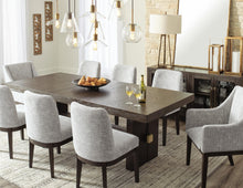 Load image into Gallery viewer, Burkhaus Dining Table and 8 Chairs