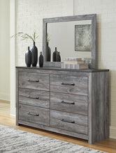 Load image into Gallery viewer, Bronyan Queen Panel Bed with Mirrored Dresser, Chest and Nightstand