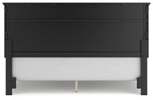 Load image into Gallery viewer, Lanolee California King Panel Bed with Mirrored Dresser