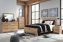 Load image into Gallery viewer, Hyanna King Panel Bed, Dresser, Mirror and Nightstand