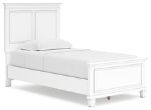 Load image into Gallery viewer, Fortman Twin Panel Bed with Mirrored Dresser