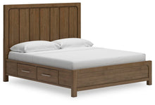 Load image into Gallery viewer, Cabalynn King Panel Bed with Storage with Mirrored Dresser, Chest and Nightstand