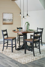 Load image into Gallery viewer, Valebeck Counter Height Dining Table and 4 Barstools
